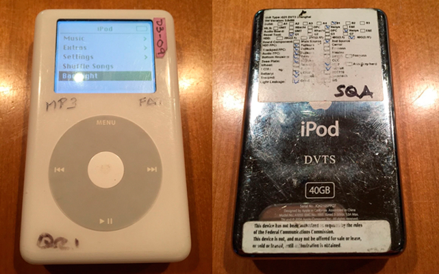 This iPod prototype will set you back $4,495