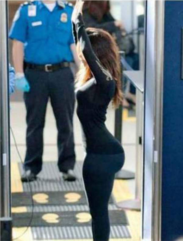 Funny, Airport Full Body Scanners Show Anything And Everything