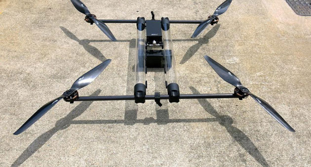 Hydrogen-Powered Drone Can Fly for Hours at a Time