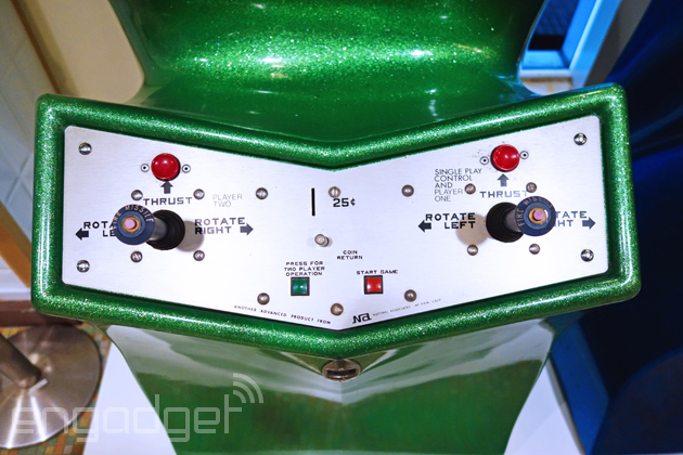 The world's first video game arcade machine is a glittery fiberglass ...