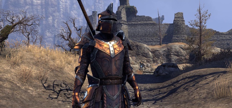 Let's all dye our armor black in The Elder Scrolls Online.