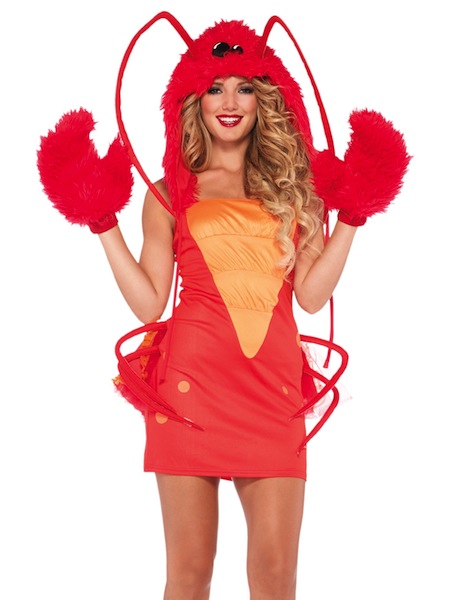 failed sexy halloween costumes, sexy halloween costumes gone wrong, sexy lobster