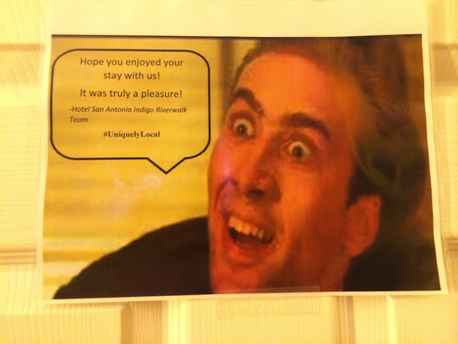 Greatest Hotel Concierge Ever Provides Nicolas Cage Photos Per Guest's ...