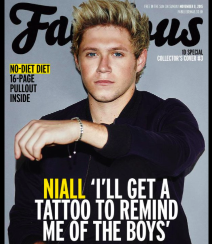Is Niall Horan Getting a Matching One Direction Tattoo? | Cambio