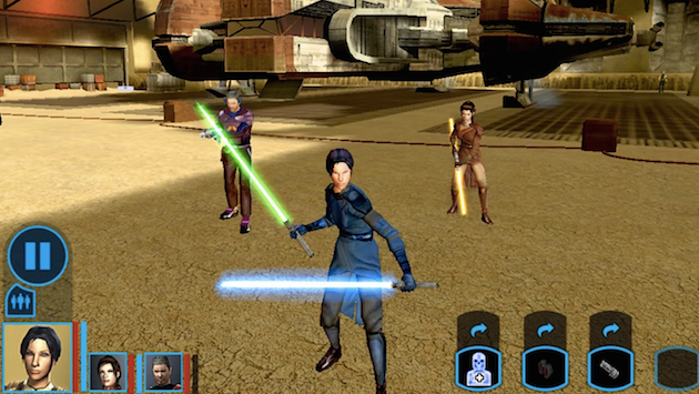 Tormento ganador carencia The best 'Star Wars' role-playing game is finally on Android | Engadget
