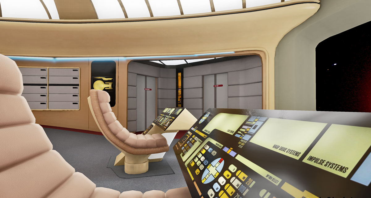Star Trek Interiors  ScifiMeshescom