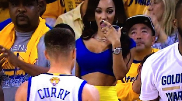 Hot Warriors Fan Is Caught Checking Out Steph Curry, Internet Goes ...