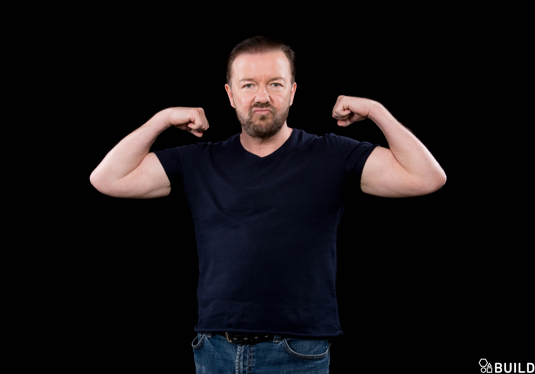 OnlyOnAOL: Ricky Gervais' David Brent is 'cumin' for you, guys - AOL ...