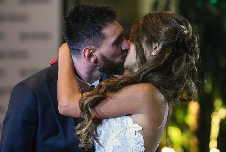 Lionel Messi s'est marié: Voilà les sublimes photos de son mariage...Plusieurs footballeurs à la cérémonie!