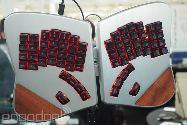 This butterfly keyboard can replace your mouse, sort of