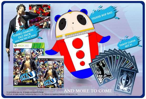 tyfoon Betsy Trotwood Omhoog Persona 4 Arena Ultimax hits retail September 30