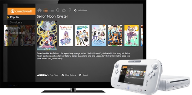 Please notice the Crunchyroll app on Wii U, senpai | Engadget