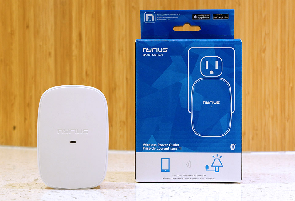 A Bluetooth 'smart outlet' is cheap and simple, but also limited