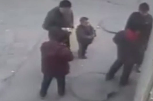 Boys Throw Firework Into Gas Filled Sewer. See What Happens Next (Video)