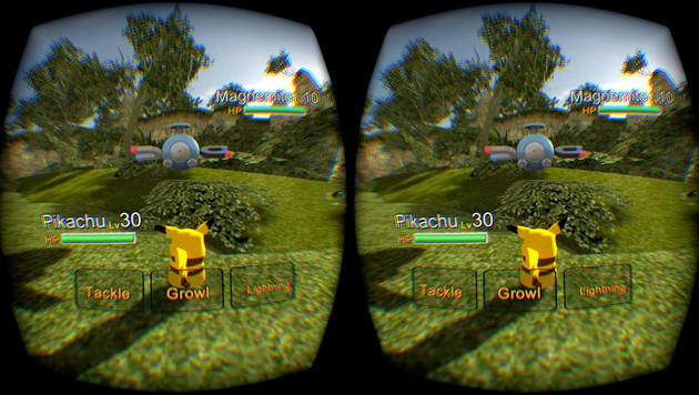 Oculus Rift Pokémon game lets you throw Poké Balls in VR