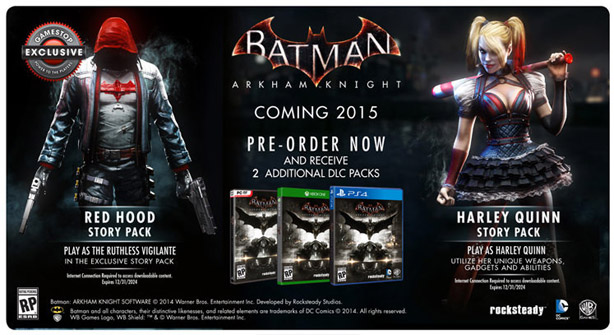 Batman: Arkham Knight Red Hood DLC exclusive to GameStop | Engadget
