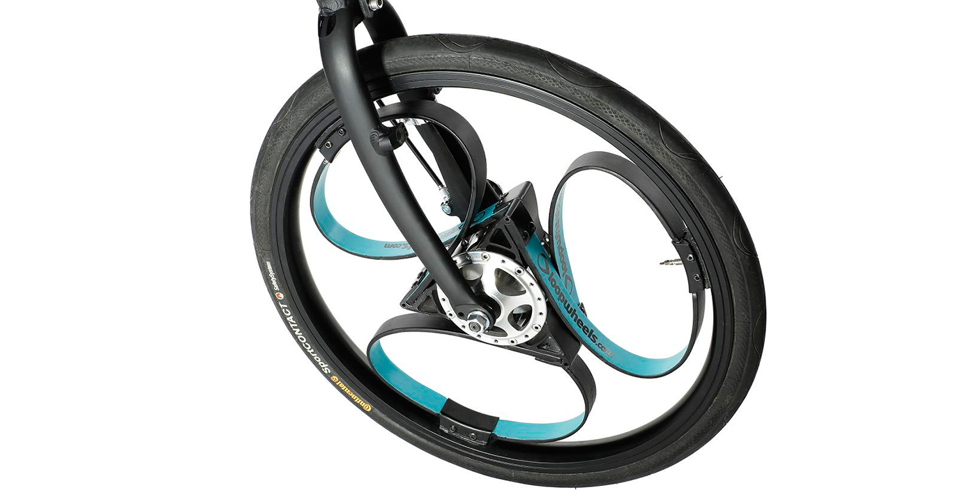 Loop wheels. Loopwheels. Loopwheels: Shock-absorbing Suspension for wheelchairs. Loop Wheel.