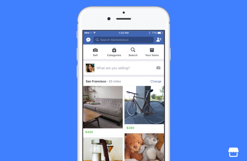 Facebook opens Marketplace to take on eBay and Craigslist