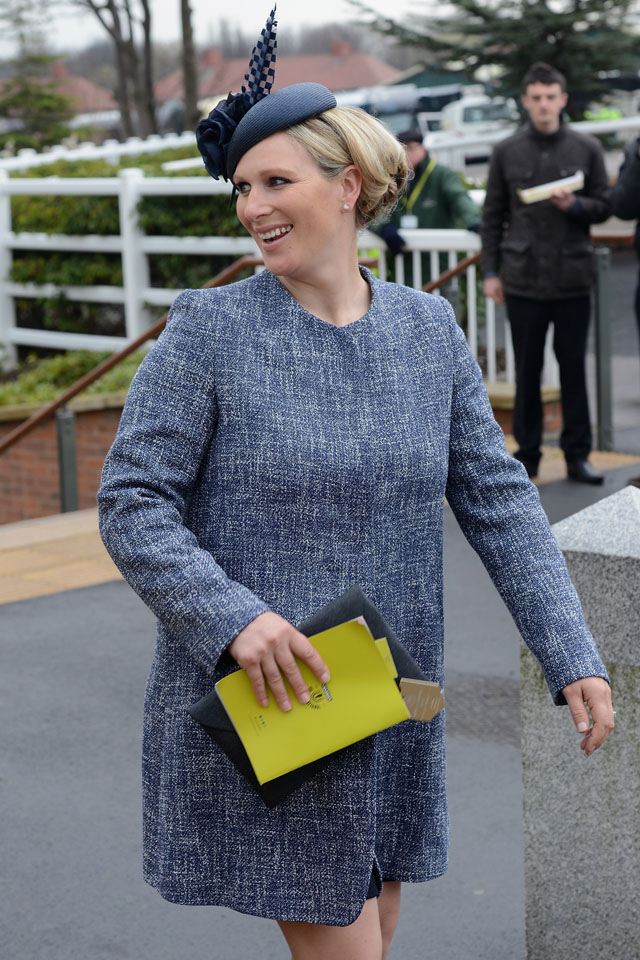 Zara Phillips Arrives At Aintree Races On Grand National Day Looking ...