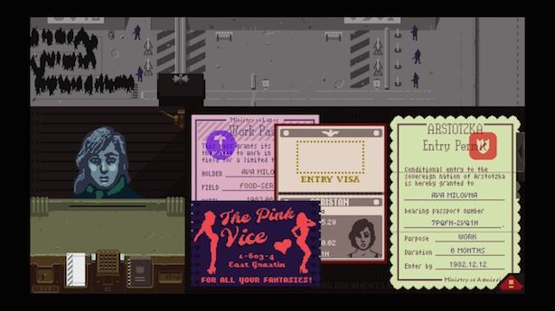 Papers, Please app approved for iPad, but without nude body-scans