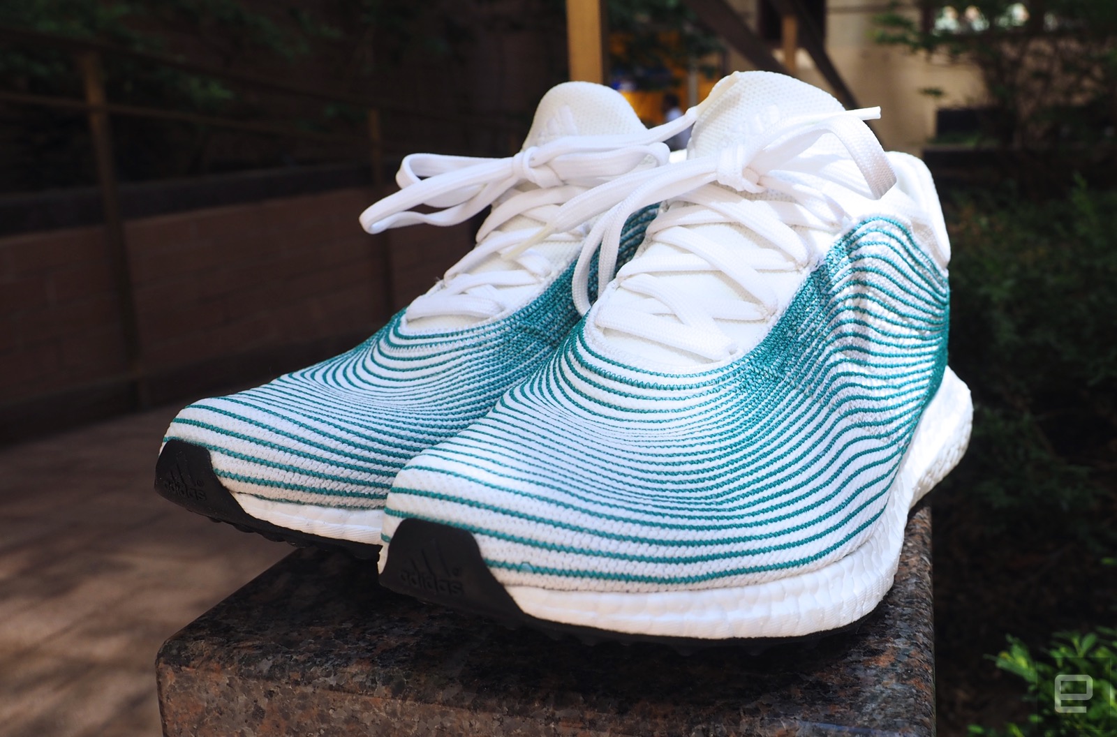 Competir Sin sentido Personas mayores Adidas gets creative with shoes made from recycled ocean plastic | Engadget