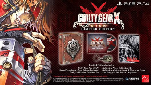 Guilty Gear Xrd -SIGN- spawns limited edition in late December