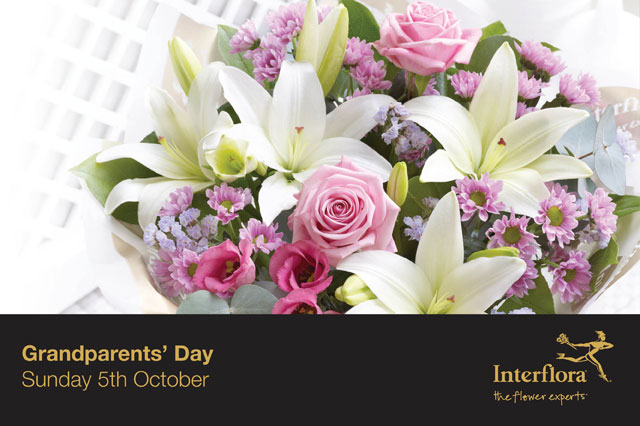 WIN A Stunning Interflora Bouquet This Grandparents' Day!