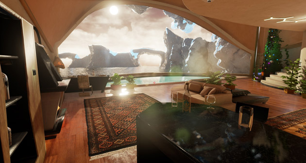 Hyperrealistic virtual reality adventure Loading Human headed to Oculus Rift and Project Morpheus