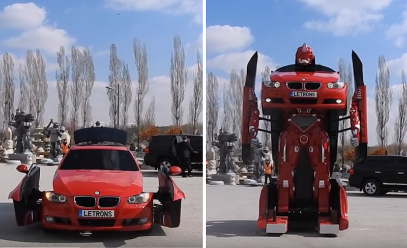 車からロボットに変身 トランスフォーマーを実現した動画が話題に ガジェット通信 Getnews