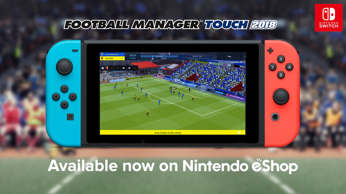 Kom forbi for at vide det Specialisere Kantine Sega brings 'Football Manager Touch 2018' to Nintendo Switch | Engadget