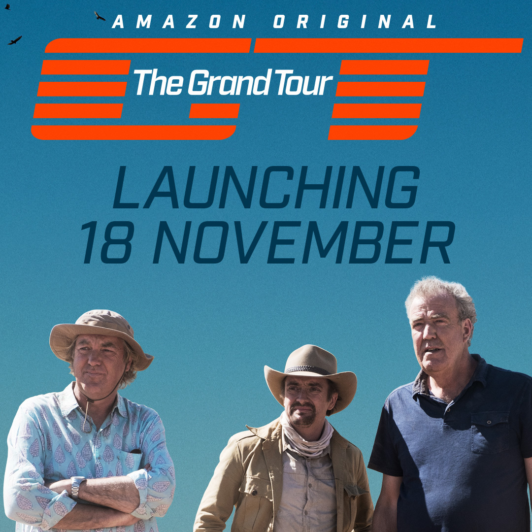 The Grand Tour premieres on Amazon November 18th