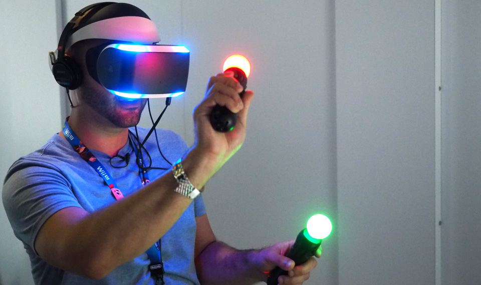sony virtual reality games