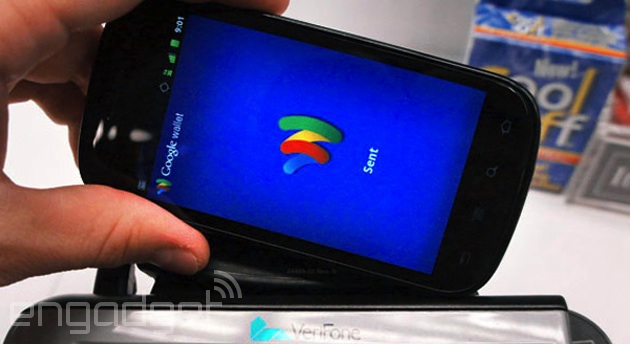 Google Wallet NFC payment on a Nexus S