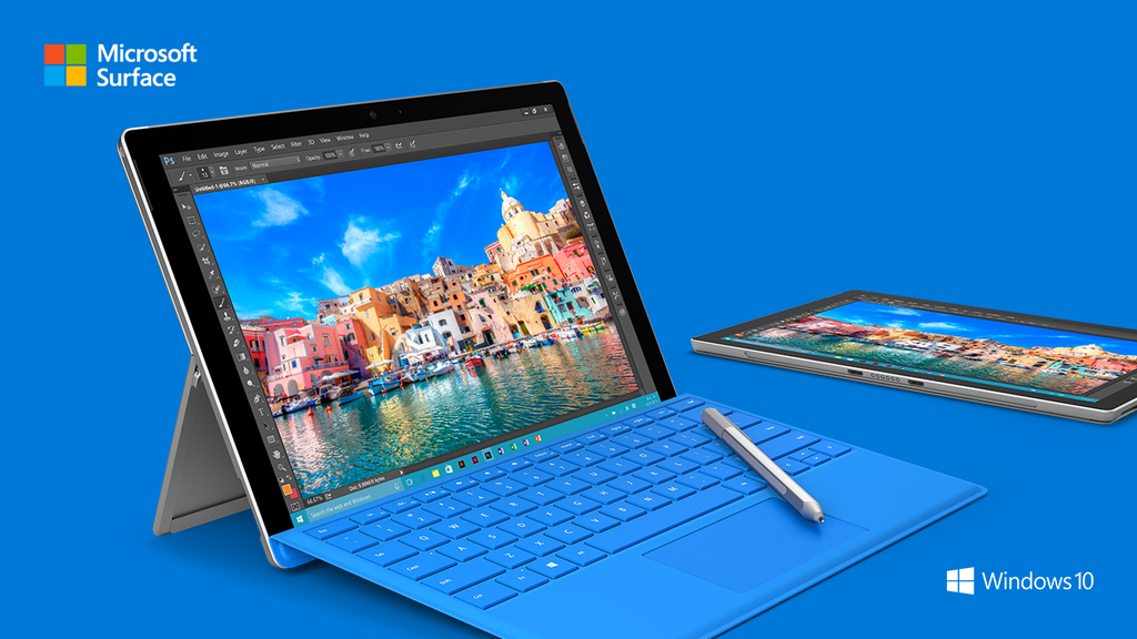 Surface Pro 4 ahora con pantalla de 12,3 pulgadas y lector de huellas
