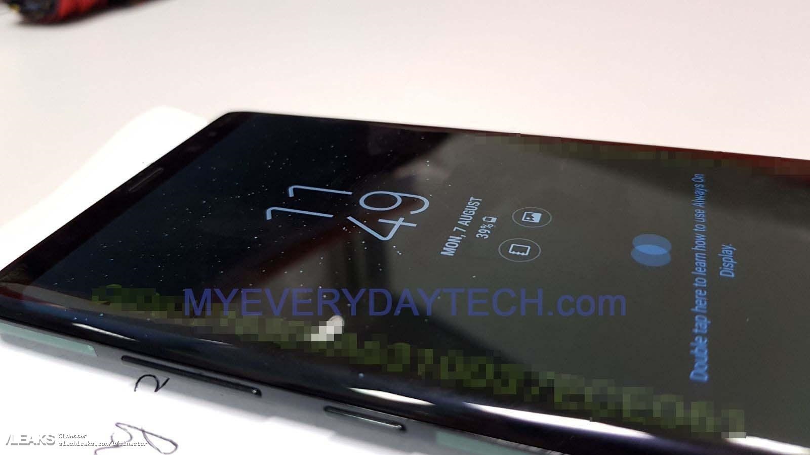 El Galaxy Note 8 aparece en fotos reales junto al S Pen