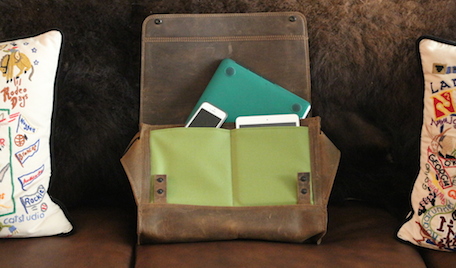 Waterfield Designs Rough Rider Leather Messenger Bag