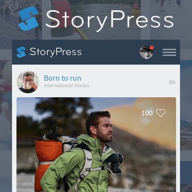 StoryPress screenshot