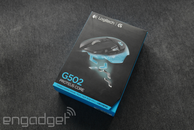 罗技g502 Proteus Core 游戏滑鼠评测