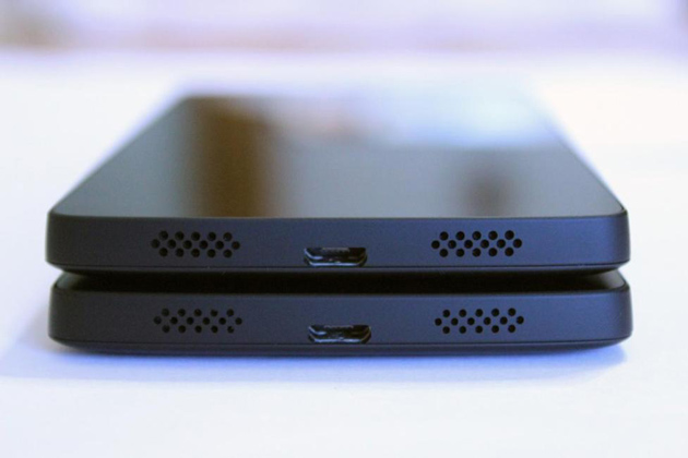 Comparison shot of 'new' and 'old' Nexus 5