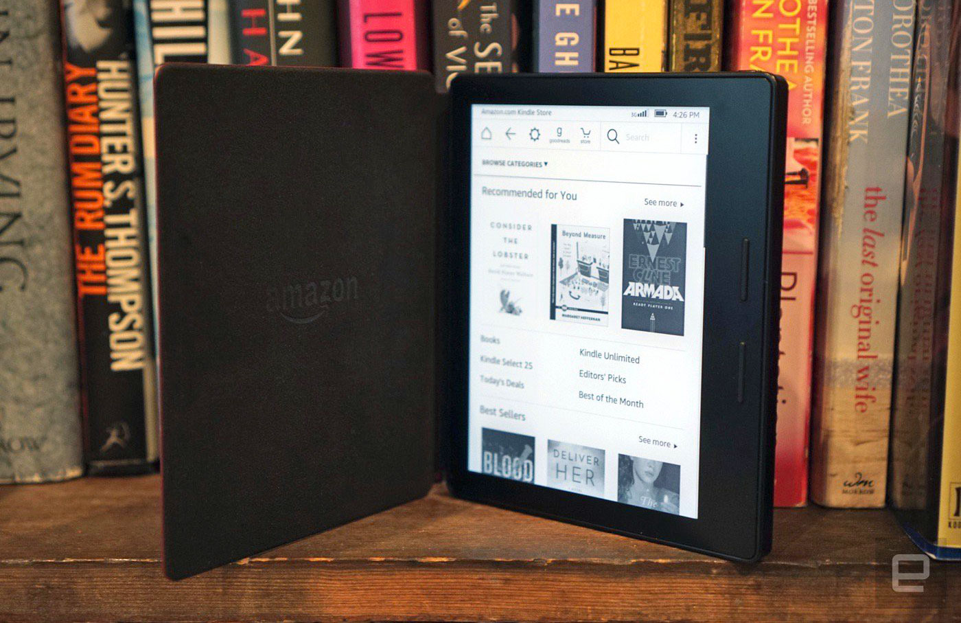 Kindle Oasis review The perfect ereader for the 1 percent Engadget