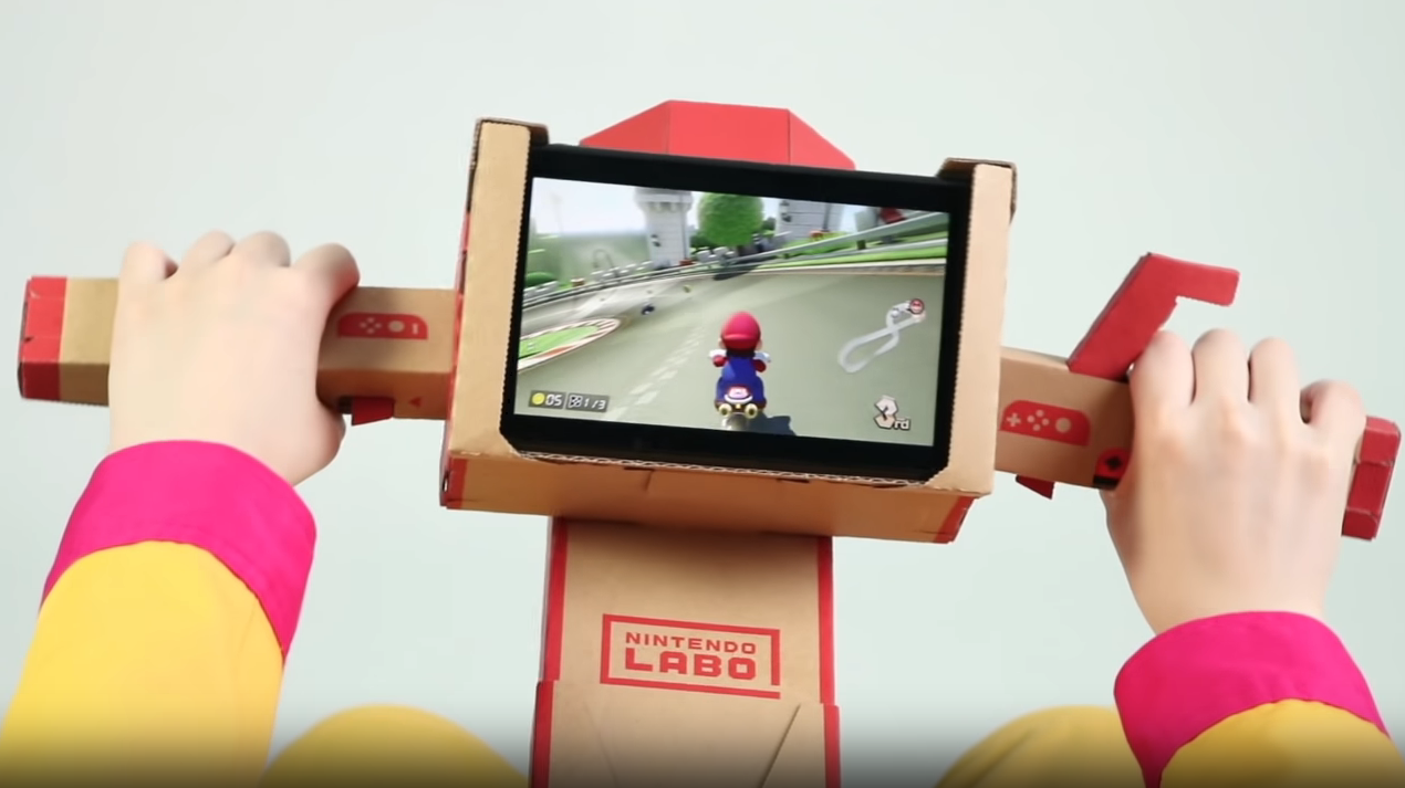 Nintendo Laboのバイクtoy Conがマリオカート8 デラックスに対応 ラボ
