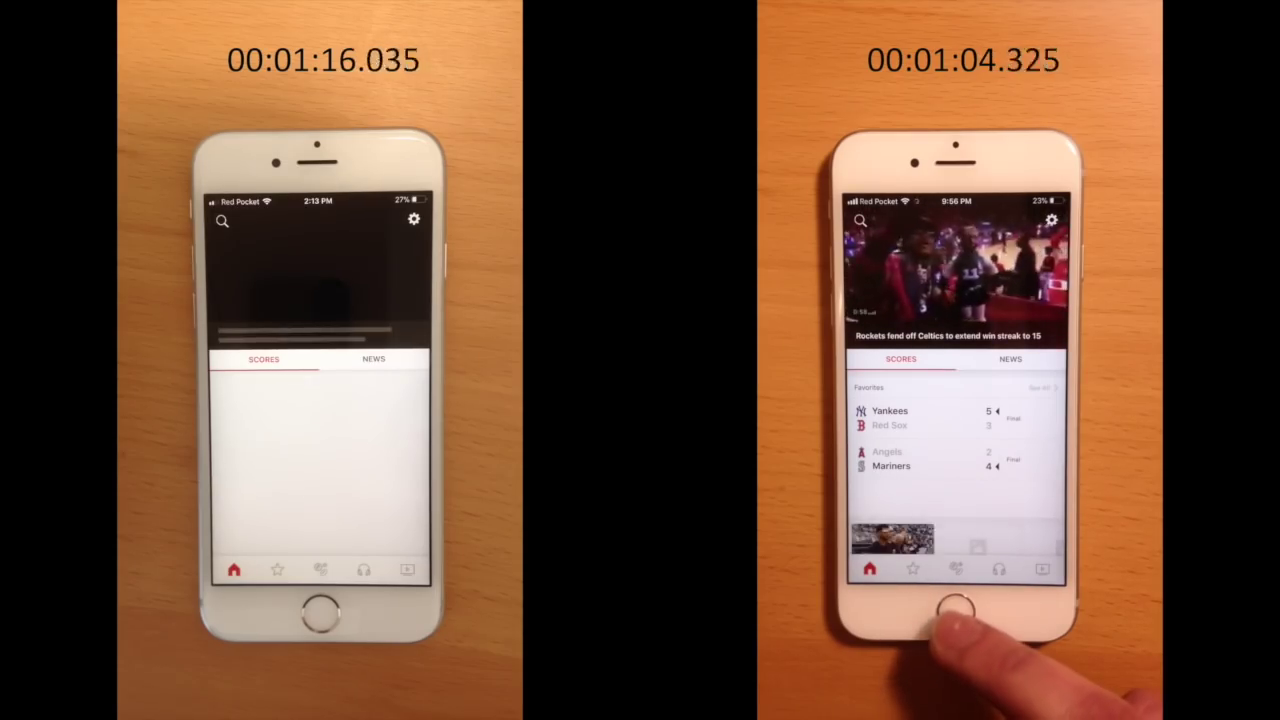 動画 バッテリー交換前と交換後のiphone 6s動作を比較 低速化機能による差が目に見えるかたちに Engadget 日本版