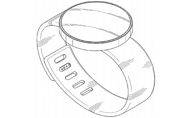 One of Samsung's round smartwatch patents