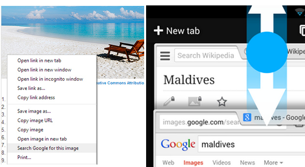 Chrome 30 beta adds quicker access to search by image, improved gestures and much, much more
