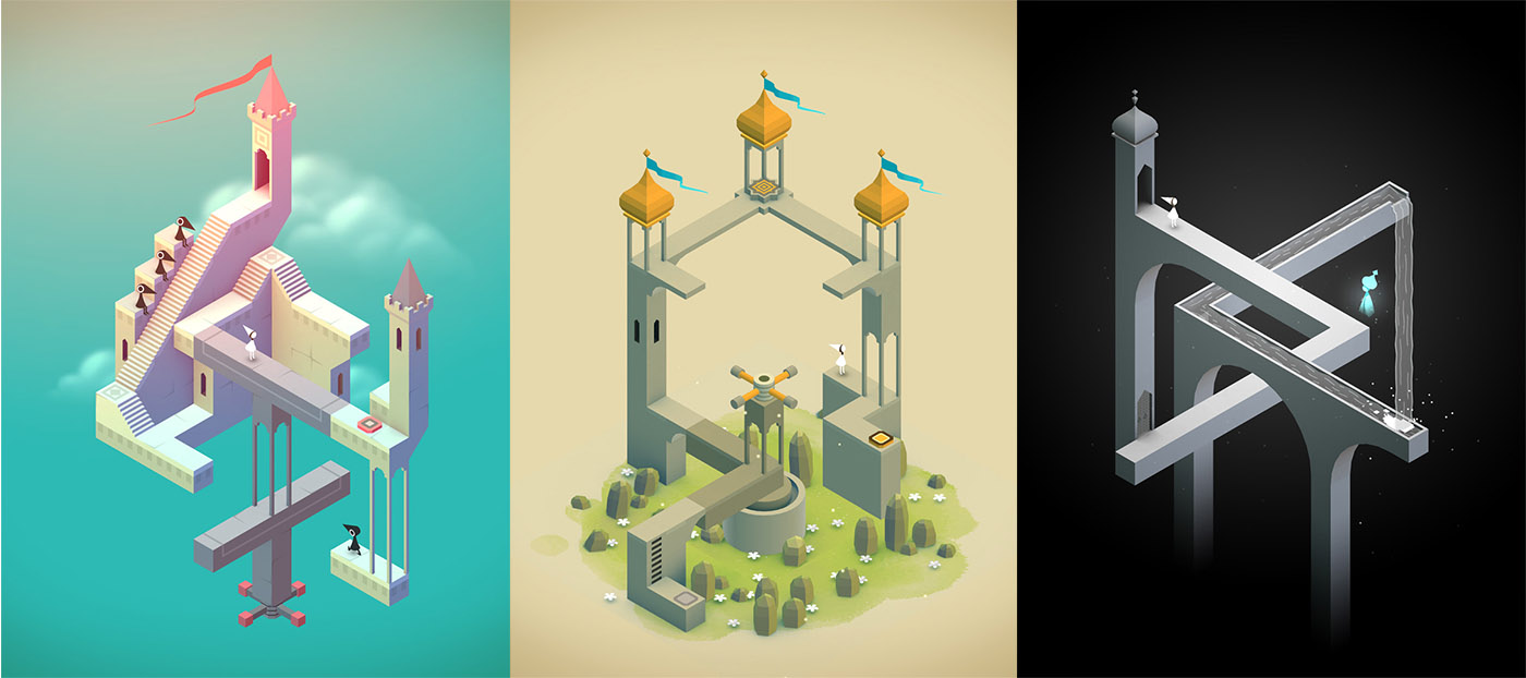 エッシャー風の空間を彷徨うパズル Monument Valley が無料化 独特の雰囲気が楽しいアップルデザイン賞受賞iosアプリ Engadget 日本版