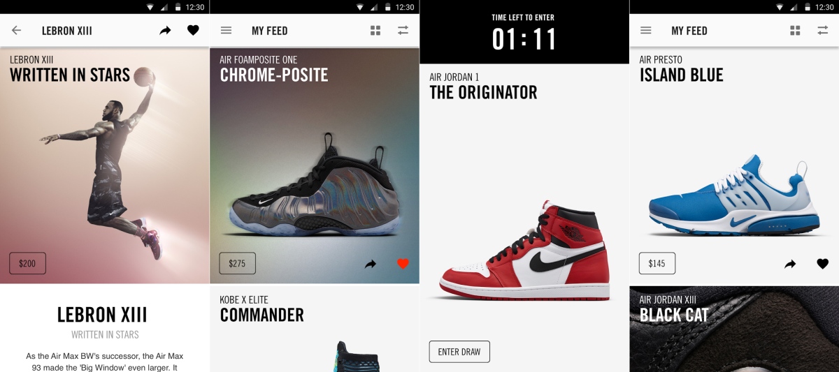 Dad a creditor Take-up Nike SNKRS app arrives for Android sneakerheads | Engadget
