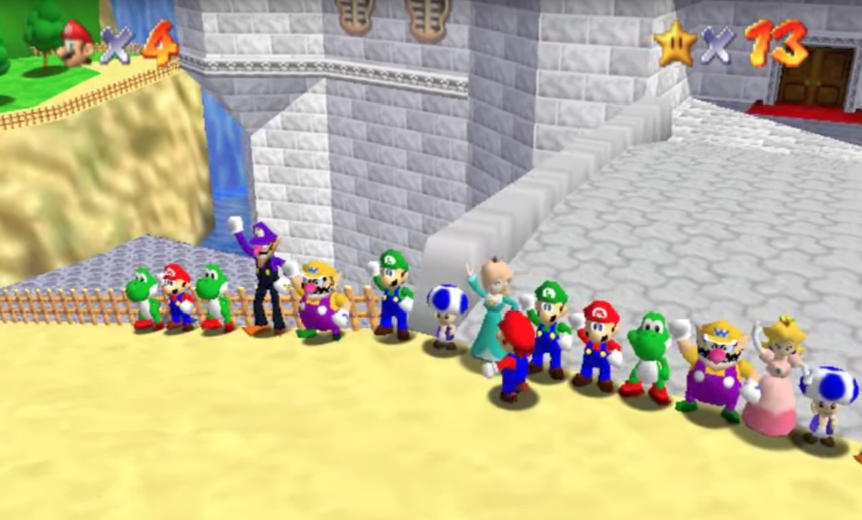 Finalmente en el medio de la nada Dar permiso Super Mario 64 se convierte en un juego multijugador online gracias a este  mod | Engadget