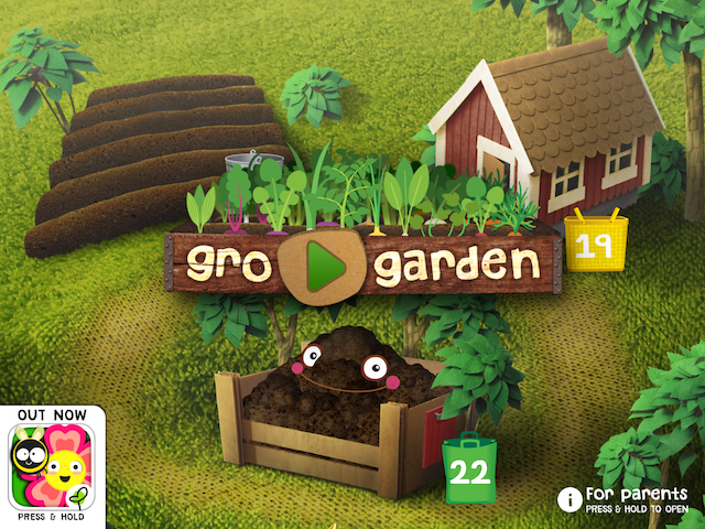 Gro Garden start screen