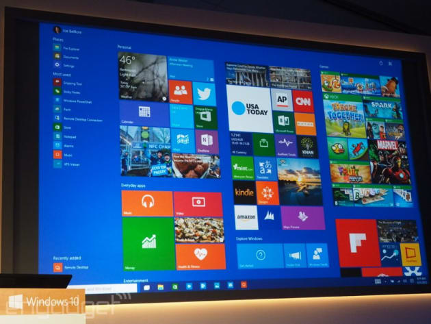 Here's a closer look at the latest build of Windows 10 (video)