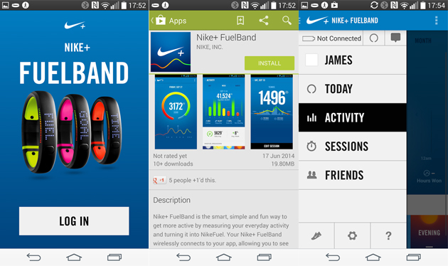 finally introduces a Fuelband for Android |